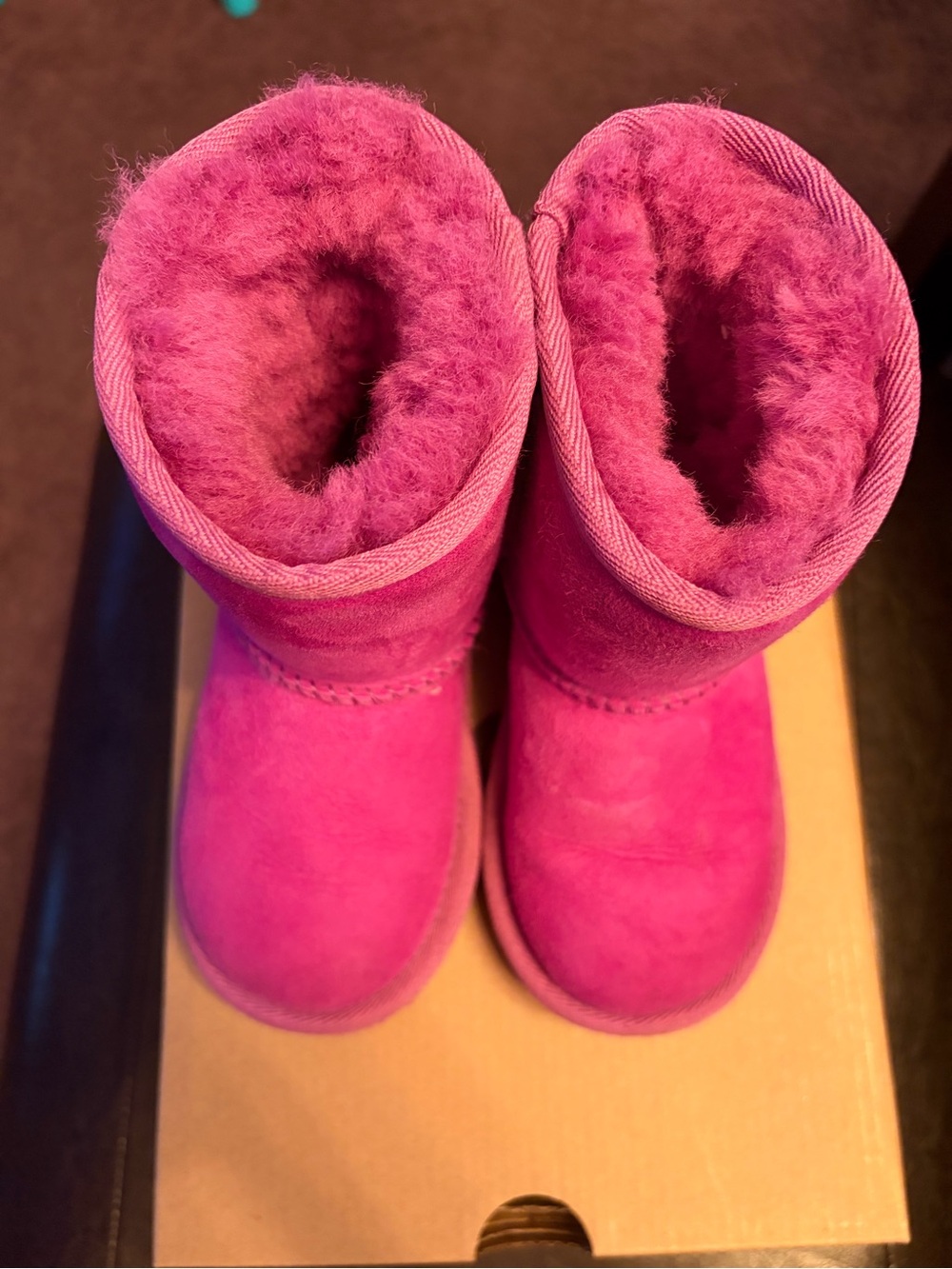 UGG Kids Pink Cozy Winter Boots